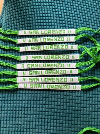 Pulsera fiestas de San Lorenzo Huesca.