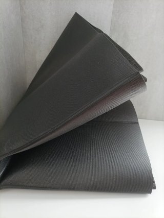 Estera de fitness 160x75 cm 6 mm plegable PVC