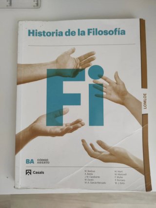Historia de la filosofía Bachillerato 2