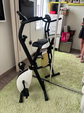 Bicicleta Statica Pieghevole Nuova