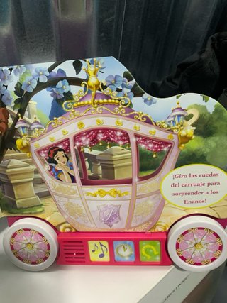 Libro Musical Princesas Disney y Regalito