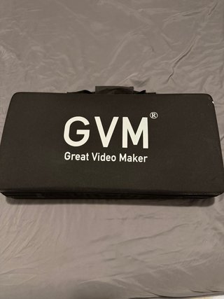 Luces LED GVM para video (2 unidades)