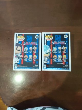 Funko Pop Bleach Sosuke Aizen y Grimmjow