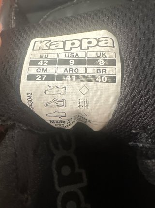 Zapatillas Kappa Negras