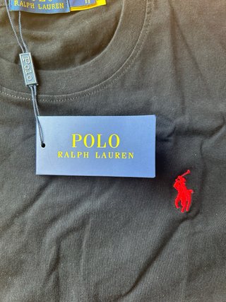 Polo Ralph Lauren Camiseta Negra Talla M corta