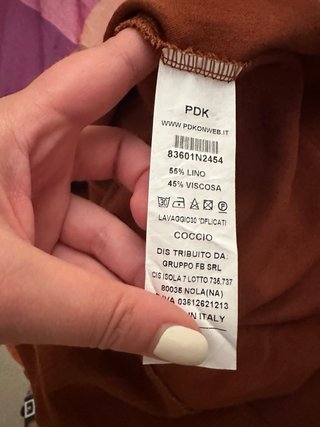 Vestito PDK taglia unica