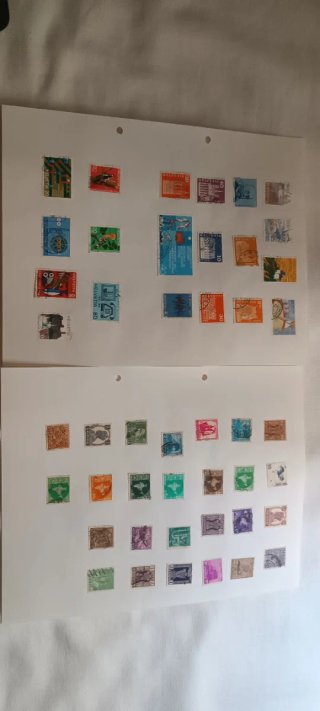 Lote sellos Nicaragua y Gibraltar y otros países