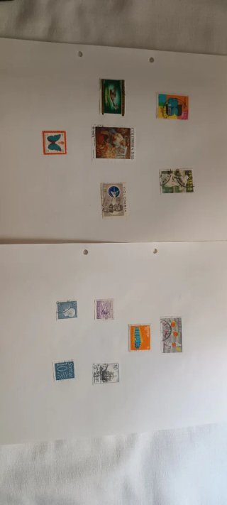 Lote sellos Nicaragua y Gibraltar y otros países