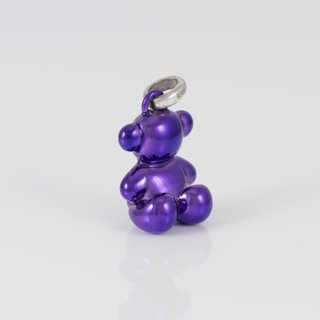 Colgante Tous Bold Bear de oso de acero en morado