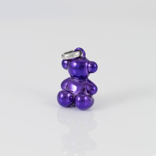 Colgante Tous Bold Bear de oso de acero en morado