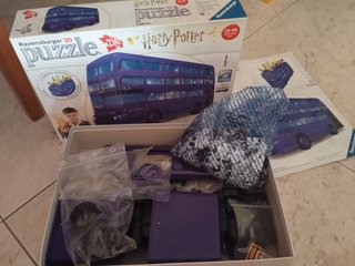 Puzzle 3D Ravensburger Harry Potter Bus