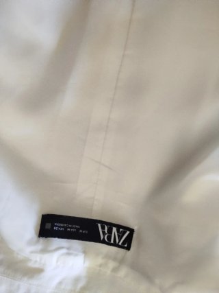Chaleco Zara Blanco