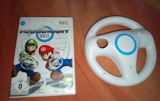 Mario Kart Wii + Volante Nintendo Wii