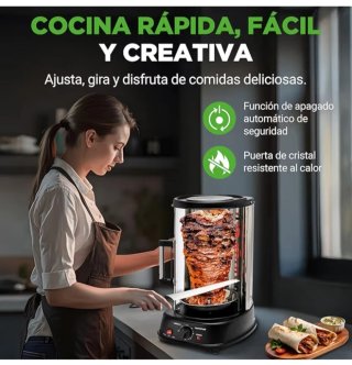 NutriChef Horno Vertical Giratorio