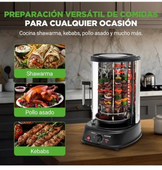 NutriChef Horno Vertical Giratorio