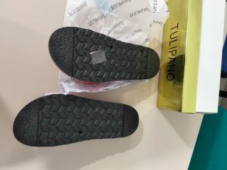 Sandalias Tulipano rosas con hebilla