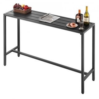 Mesa de bar exterior, 140 x 37.5 cm, mesa de bar p