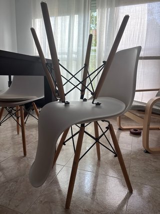 Juego de 6 sillas de comedor/cocina