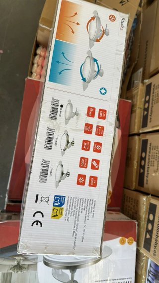 Ventilador de techo Maxihs retráctil