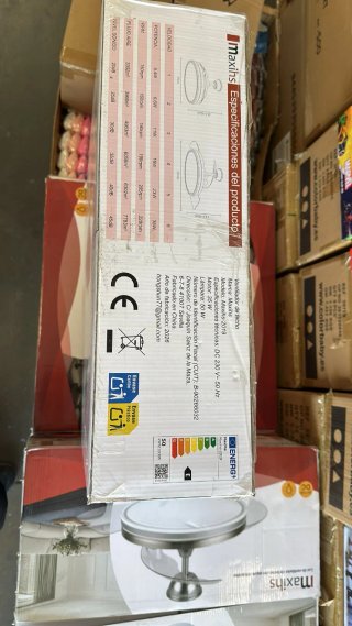 Ventilador de techo Maxihs retráctil