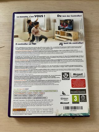 Caja Original Juego Kinect Adventures Xbox 360
