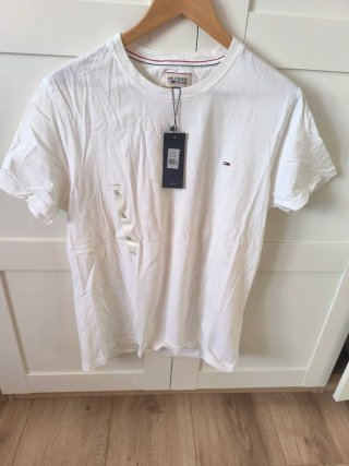Camiseta Tommy Hilfiger Talla XL Blanca