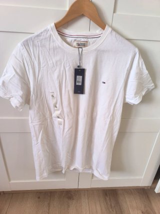Camiseta Tommy Hilfiger Talla XL Blanca
