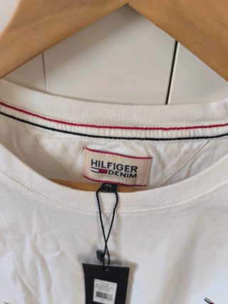 Camiseta Tommy Hilfiger Talla XL Blanca