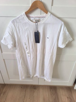Camiseta Tommy Hilfiger Talla XL Blanca