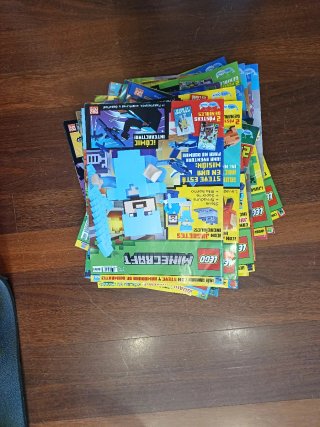 Revistas antiguas de Lego Minecraft
