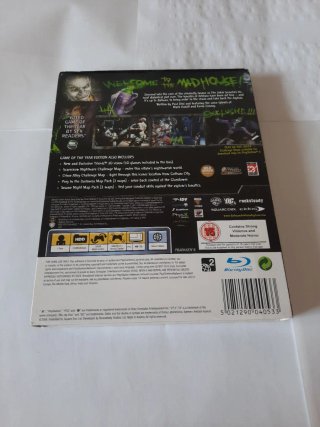 Batman Arkham Asylum GOTY PS3