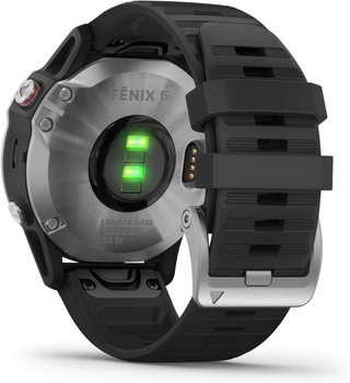 Garmin fenix 6 GPS Reloj Multideporte Negro/Plata