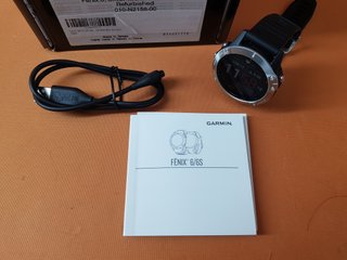 Garmin fenix 6 GPS Reloj Multideporte Negro/Plata