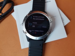 Garmin fenix 6 GPS Reloj Multideporte Negro/Plata