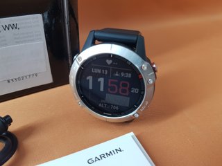 Garmin fenix 6 GPS Reloj Multideporte Negro/Plata