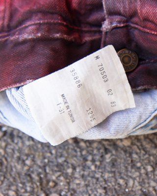Giubbino Levi's Custom M Stile Punk