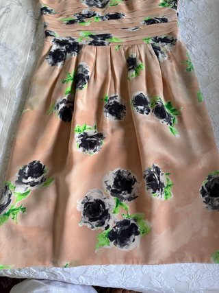 Vestido Moschino floral tono pastel