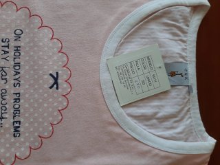Pijama Verano Mujer Algodón Talla L