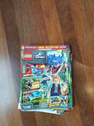 Revistas antiguas de Lego Jurassic World