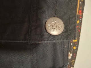 Minifalda vaquera Sicko 19 negra,muy mini