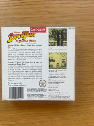 Caja Juego Game Boy DuckTales