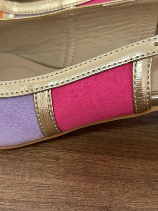 Sandalias Buonarotti Talla 39 Multicolor Doradas