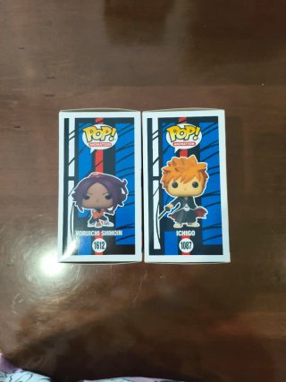 Funko Pop Ichigo y Yoruichi Bleach