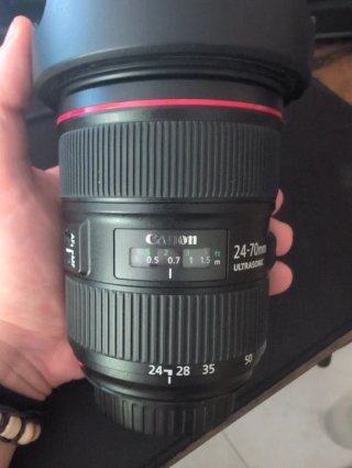 Canon Objetivo EF 24-70mm F2.8L II USM