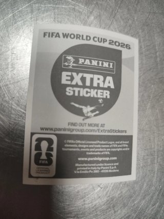 Cromo Panini Extra Vinicius Jr. Fondo Marrón