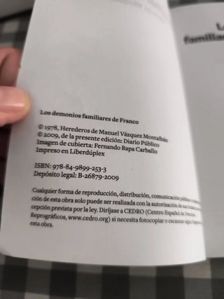 Los demonios familiares de Franco