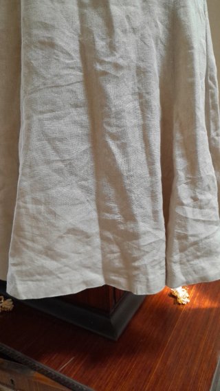 Vestitino in lino beige taglia unica