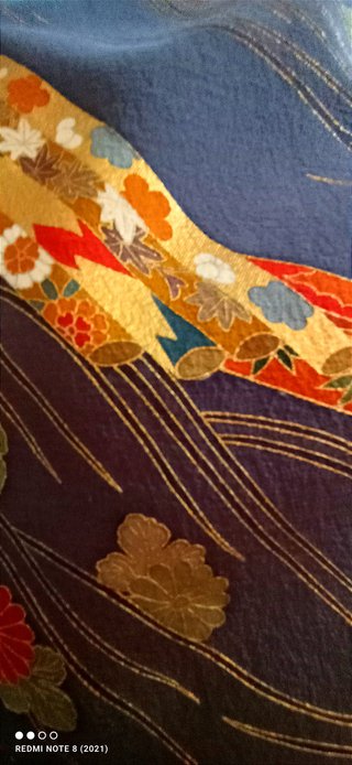 Kimono vintage Kuro Tomesode