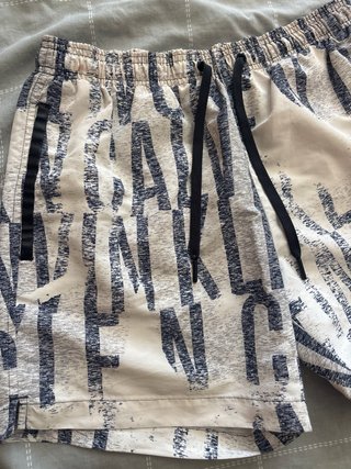 Bañador Calvin Klein Blanco y Azul