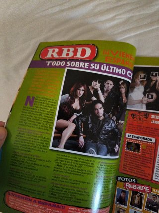 Revistas Rebelde, High School Musical, ...